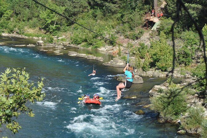 3 in 1 Whitewater Rafting, Buggy/Quad Ride and Zipline with Lunch - Lunch by the river: what’s included, what can cost extra