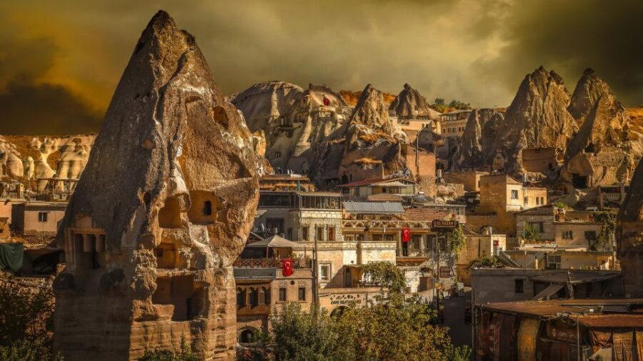 City of Side: 2-Day Cappadocia, Cave Hotel, & Balloon Tour - Day 2 sightseeing: Three Beauties, Chavushin, and St John the Baptist