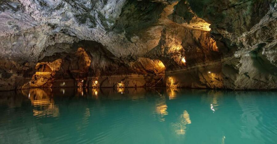 City of Side: Altinbesik Cave and Ormana Tour with Boat Ride - Getting There From Side: Bus Views, Photo Stops, and Coffee Breaks