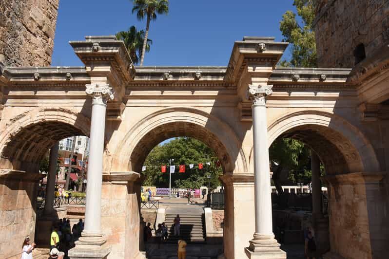 City of Side: City Tour including Waterfalls and Cable Car - From Side to Antalya: timing and what it really feels like