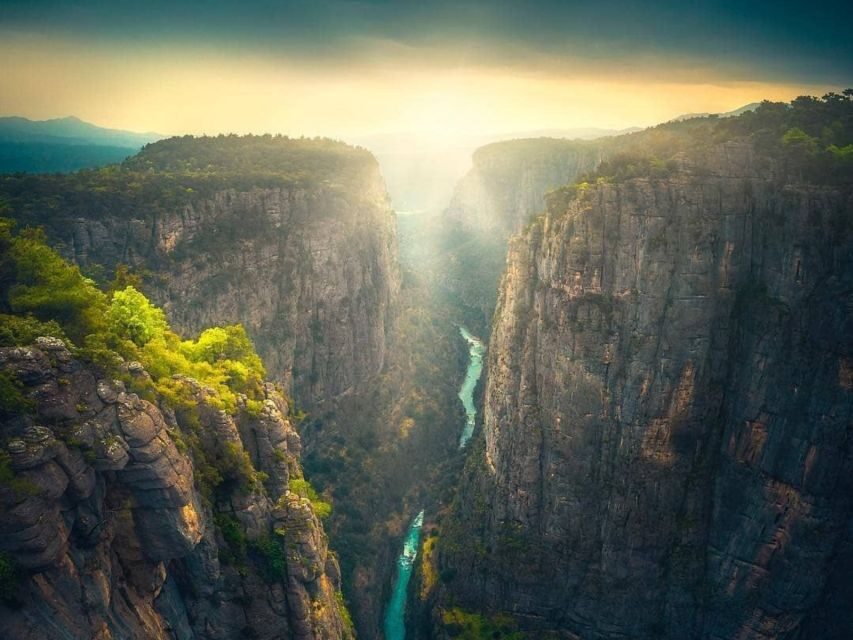 City of Side: Eagle Canyon w/ Optional Selge or Rafting Tour - Lunch by the river: a pause that makes the ruins feel better