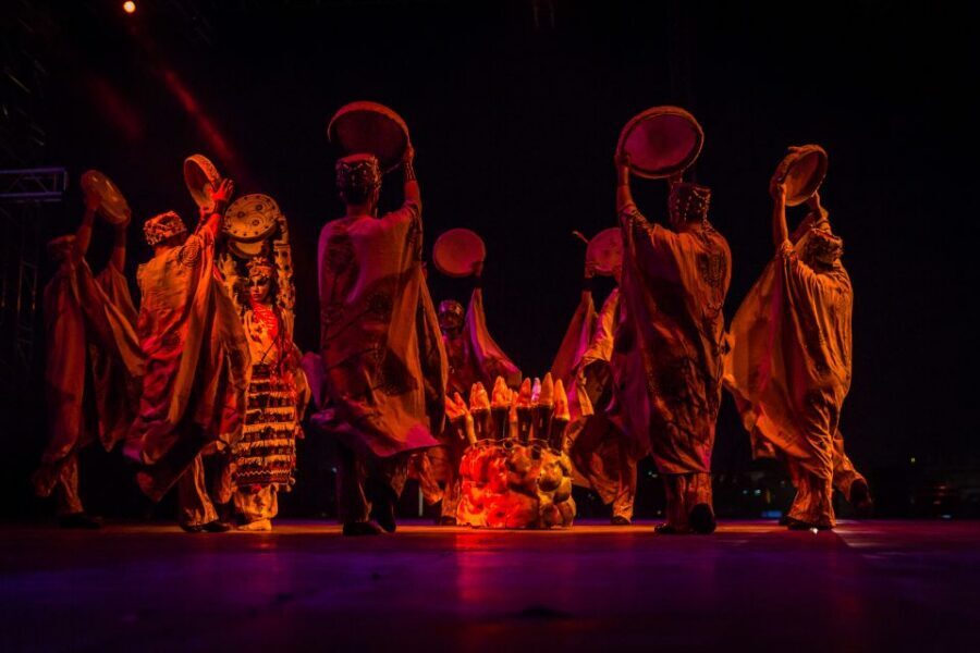 City of Side: Fire of Anatolia Dance Show Ticket & Transfer - What to bring (and what to leave behind): jacket, rain gear, and camera limits