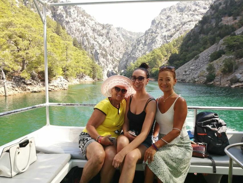 City of Side: Green Canyon Boat Tour with Lunch and Drinks - Key things to know before you go
