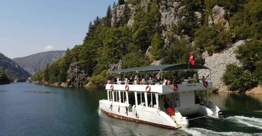 City of Side: Green Canyon Boat Tour with Lunch and Drinks - Swimming in the turquoise water: what to pack and how to enjoy it