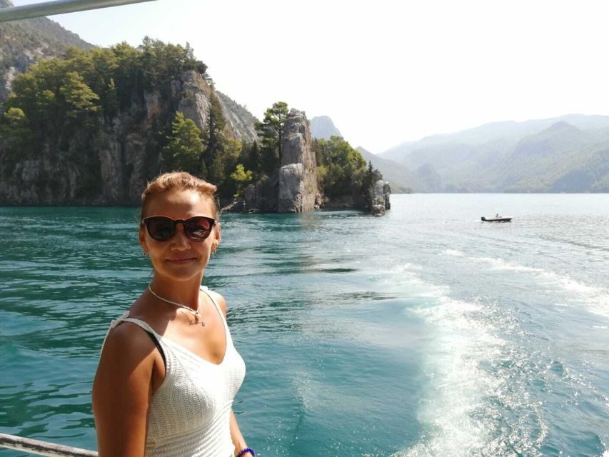 City of Side: Green Canyon Boat Tour with Lunch and Drinks - Fishing on the lake: a laid-back bonus activity
