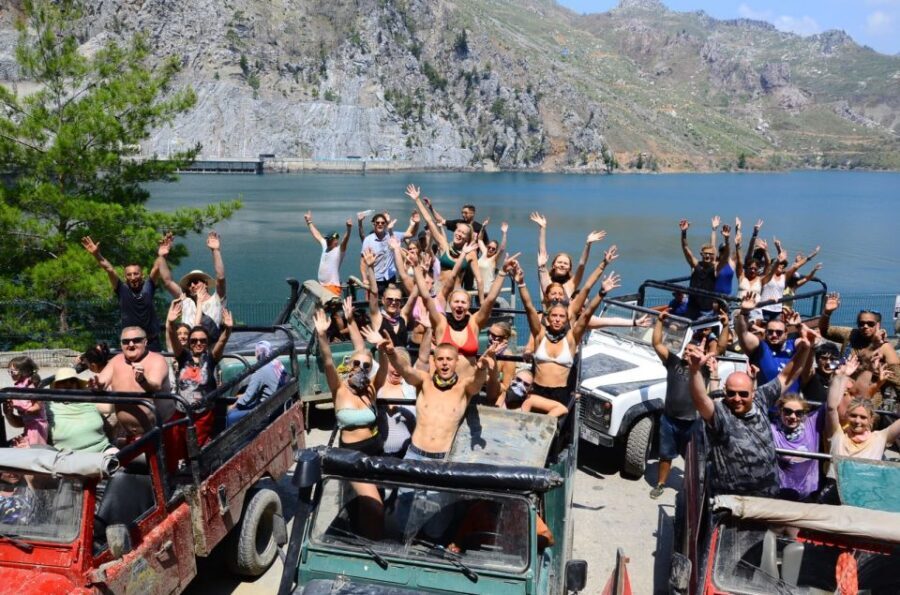 City of Side: Green Canyon Jeep Tour, Boat Trip & Waterfall - Lunch and tea in a Turkish town: fueling up without fuss