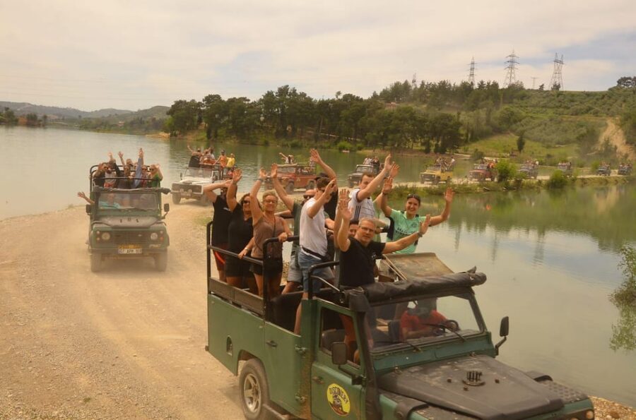City of Side: Jeep Safari & Green Lake Boat Trip with Lunch - Lunch at Green Lake Restaurant: included and actually in the right spot