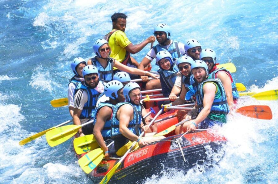 City of Side: Köprülü Canyon Rafting Tour with Lunch - Break times: pancakes, jumping/zipline options, and why pauses matter