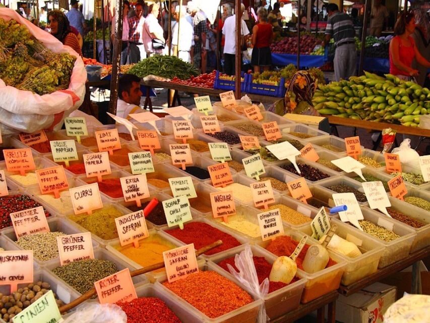 City of Side: Manavgat River Boat Lunch Cruise & Bazaar Tour - Manavgat Waterfalls option: 20–30 minutes worth it