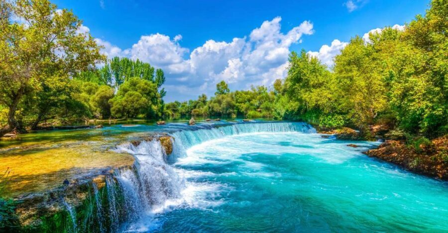 City of Side: Manavgat River Boat Lunch Cruise & Bazaar Tour - On the Water: The 3-Hour Manavgat River Cruise and Swim Stop
