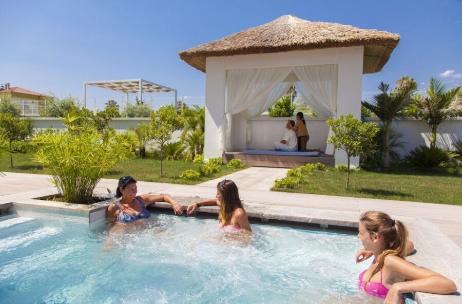 City of Side: Q Spa & Wellness with Balinese or Thai Massage - Small comforts that make the difference: safebox, tea, and routine