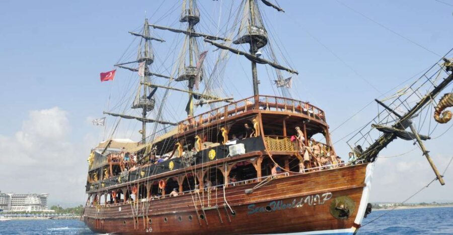 City of Side: Side & Caretta Bay Boat Trip w/ Lunch & Drinks - Manavgat River Cruise: The View Part That Makes the Trip Worth It