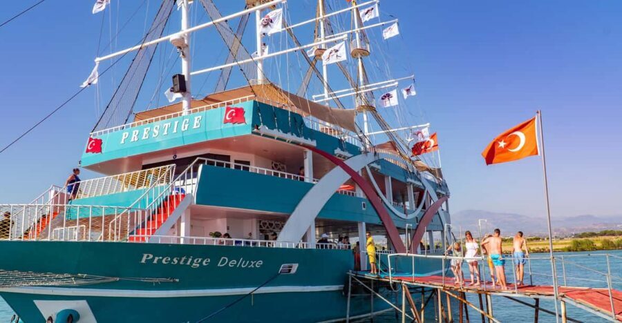 City of Side: Sightseeing Cruise w/ Swim Stops & Foam Party - Key things to know before you go
