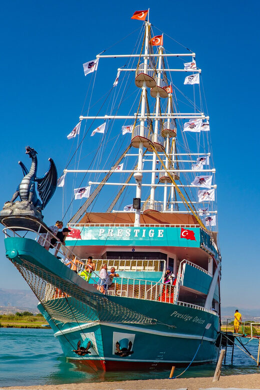 City of Side: Sightseeing Cruise w/ Swim Stops & Foam Party - Side Hotel Pickup To Manavgat Pier: It Starts Easy