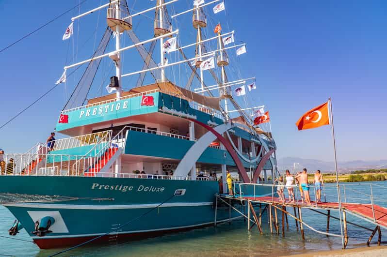 City of Side: Sightseeing Cruise w/ Swim Stops & Foam Party - Inside the Three-Deck Boat: Where the Fun Actually Happens