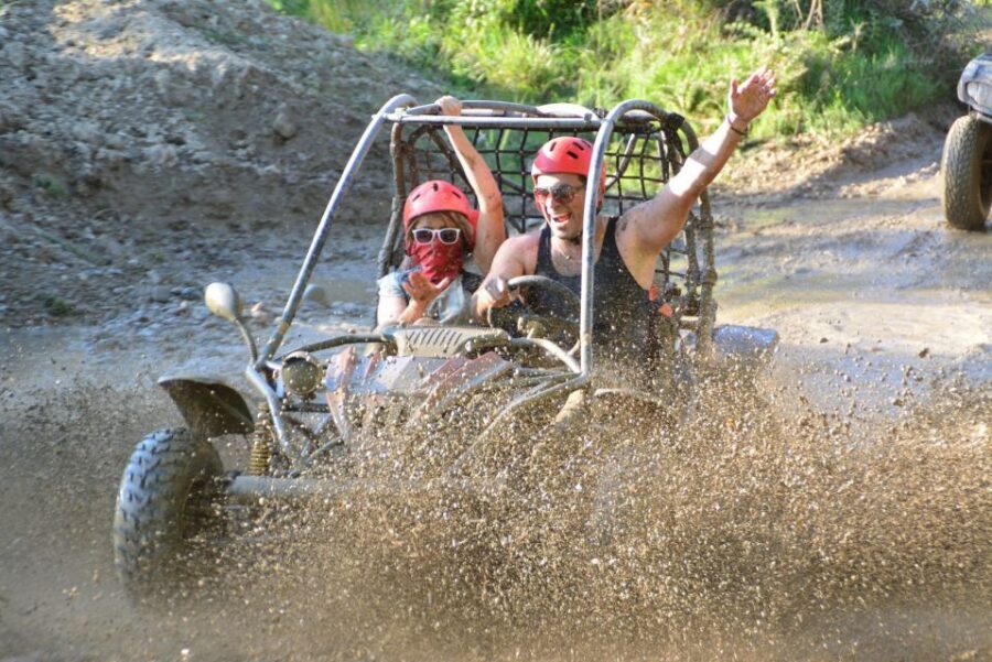 City of Side: Taurus Mountains Guided Buggy Cross Riding - What happens in your 2 hours: training, two circuits, and a return shower