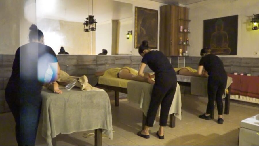 City of Side: Turkish Bath and Spa Experience with Massage - Foam and peeling massage in the steam room: the signature moment