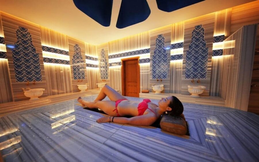 City of Side: Turkish Bath, Massage and Sauna with Transfer - Sauna room first: why the heat phase matters