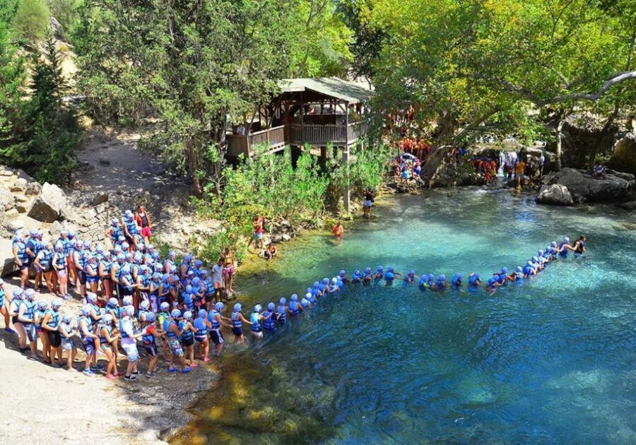 City of Side: Whitewater Rafting in Koprulu Canyon - End of the Trip: Changing Clothes and the Optional DVD and Photos