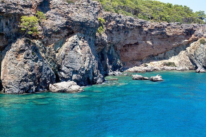 Dolphin Island Boat Trip – Swim, Sun & Lunch Included - First Swim Stop: Top-Deck Jump-In or a Gentle Swim