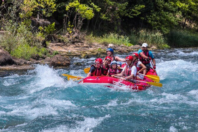 Family Rafting Trip at Köprülü Canyon Incl. Lunch from Side - The river run: about 4 hours of Köprülü Canyon white water