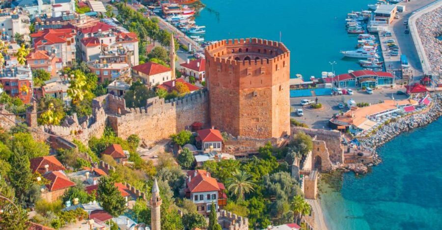 From City of Side: Alanya Guided Tour with Boat Trip & Lunch - Banana Garden and Panoramic Terrace: Nice Views, Quick Stops