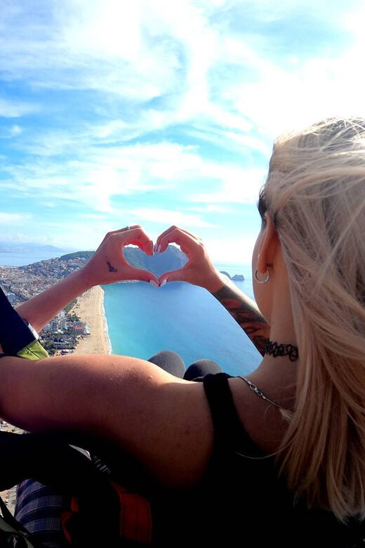 From City of Side: Alanya Tandem Paragliding w/ Beach Visit - Cleopatra Beach landing and hotel pickup: the easy start