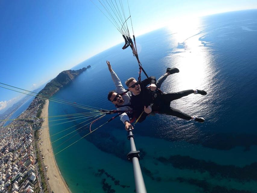 From City of Side: Alanya Tandem Paragliding w/ Beach Visit - Photos, videos, and the extra costs you should budget