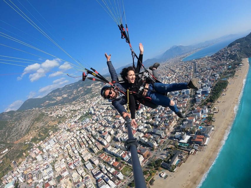 From City of Side: Alanya Tandem Paragliding w/ Beach Visit - Timing in real life: the 6-hour day and waiting around