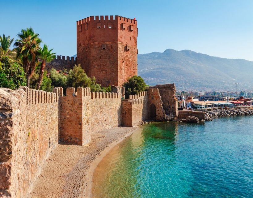 From City of Side: Alanya Tour with Lunch, Boat & Cable Car - Cleopatra Beach and Damlataş Cave: sand time plus stalactites