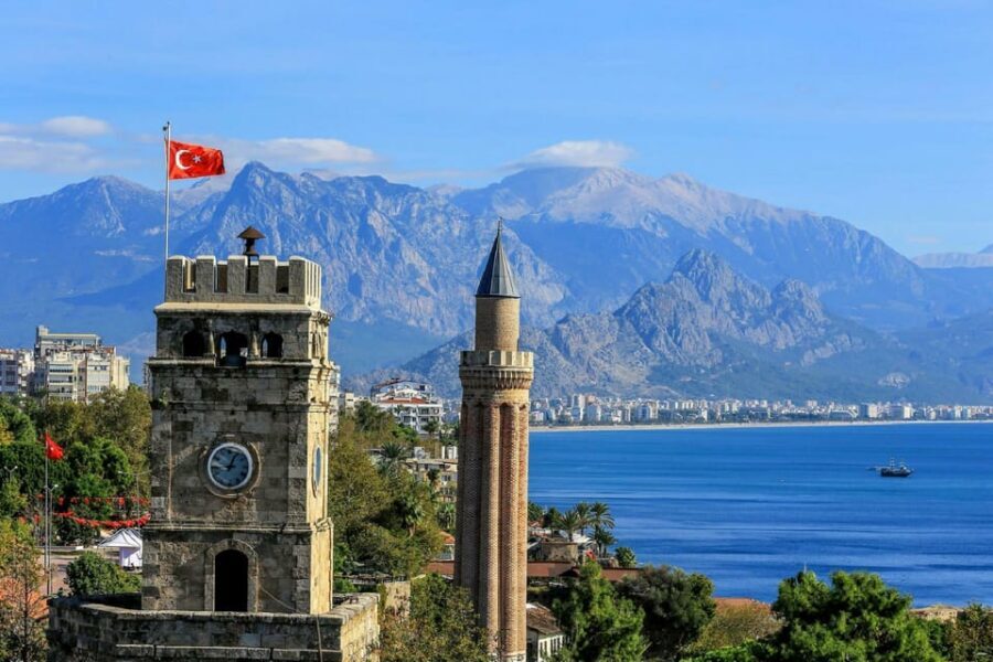 From city of Side: Antalya Old City and Waterfall Day Trip - Hadrian’s Gate and stepping into Kaleiçi’s lanes