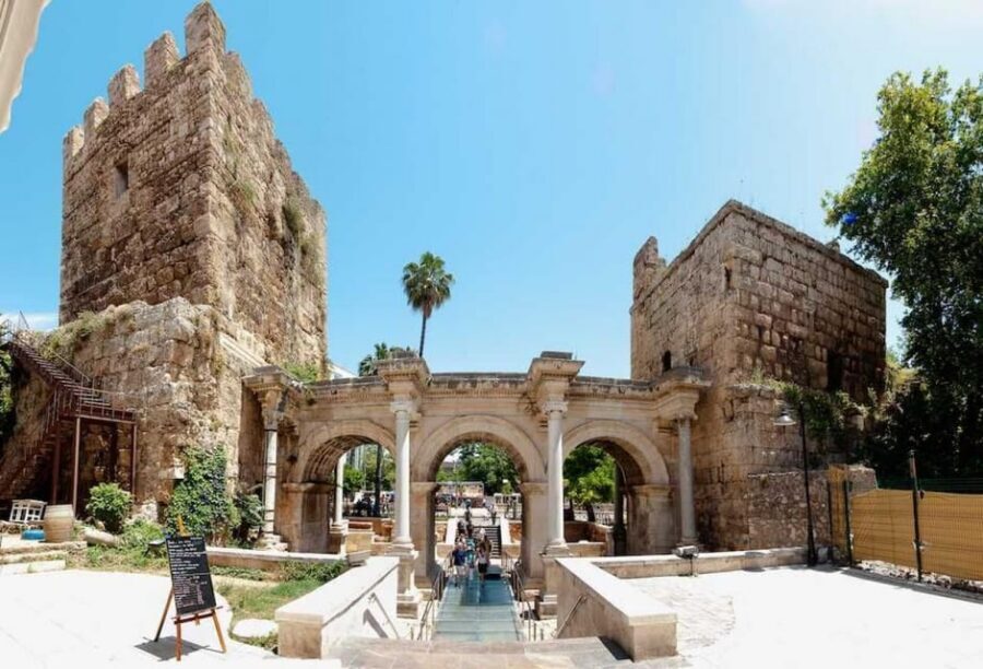 From city of Side: Antalya Old City and Waterfall Day Trip - Kurşunlu Waterfall: the forest stop with a tight time window