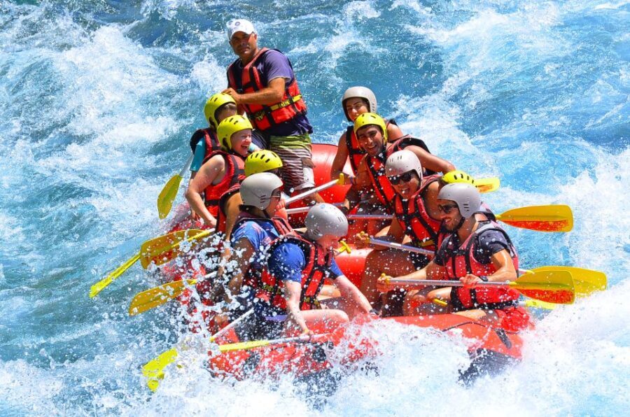 From city of Side: Beskonak Rafting Tour with Lunch - Hitting the Water: The 13 km Köprüçay Run With Real Guide Energy