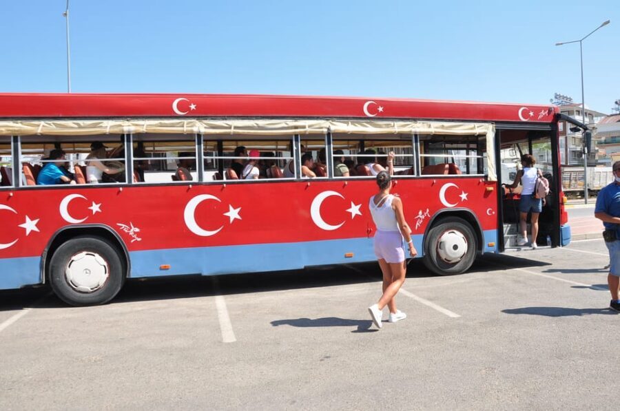 From City of Side: Cabrio Bus Safari & Boat Tour with Lunch - Group Logistics: Seating, Communication, and “Time on the Bus”