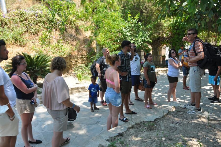 From City of Side: Cabrio Bus Safari & Boat Tour with Lunch - Boat Tour at Green Lake (Catamaran Promise, Boat Type Can Vary)
