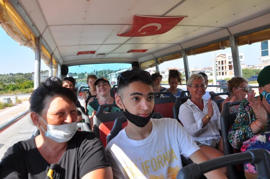 From City of Side: Cabrio Bus Safari & Boat Tour with Lunch - Hotel Pickup and the Reality of a Cabrio-Style Bus