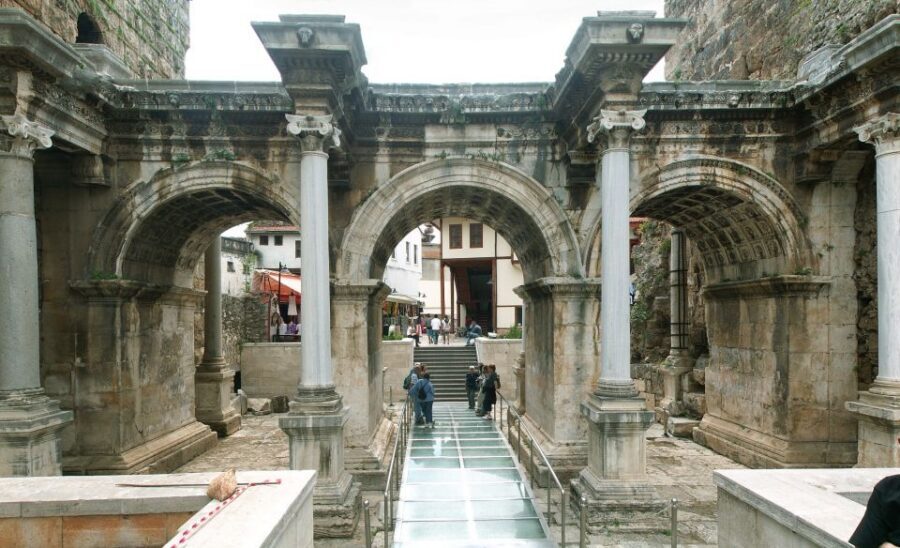 From City of Side: Full-Day Antalya City Tour w/ Transfers - Republic Square and the Old Clock Tower: where the city feels centered