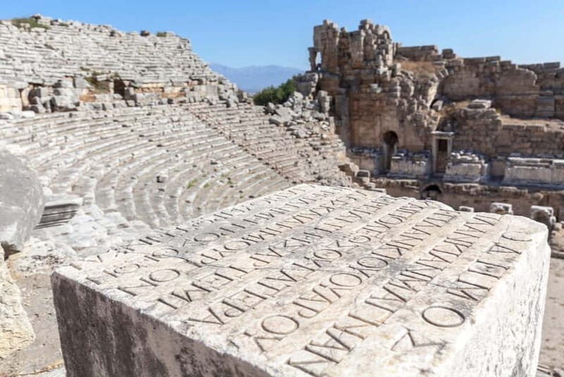 From City of Side: Perge, Aspendos & Kurşunlu Waterfall Trip - Aspendos Amphitheater: the acoustics you can feel