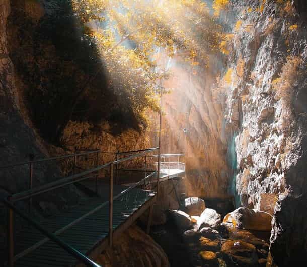 From City of Side: Sapadere Canyon Tour with Pickup & Lunch - Sapadere Canyon walking: water steps, shade, and a manageable pace