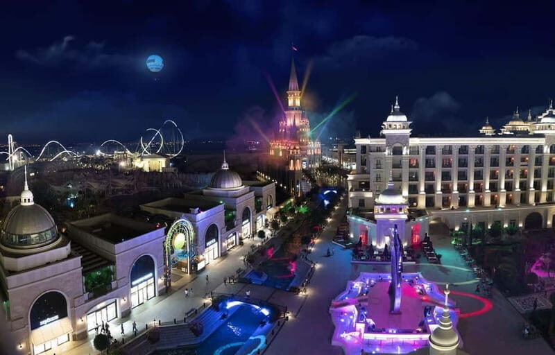 From Side: Land Of Legends Night Show With Transfer - Key things to know before you go