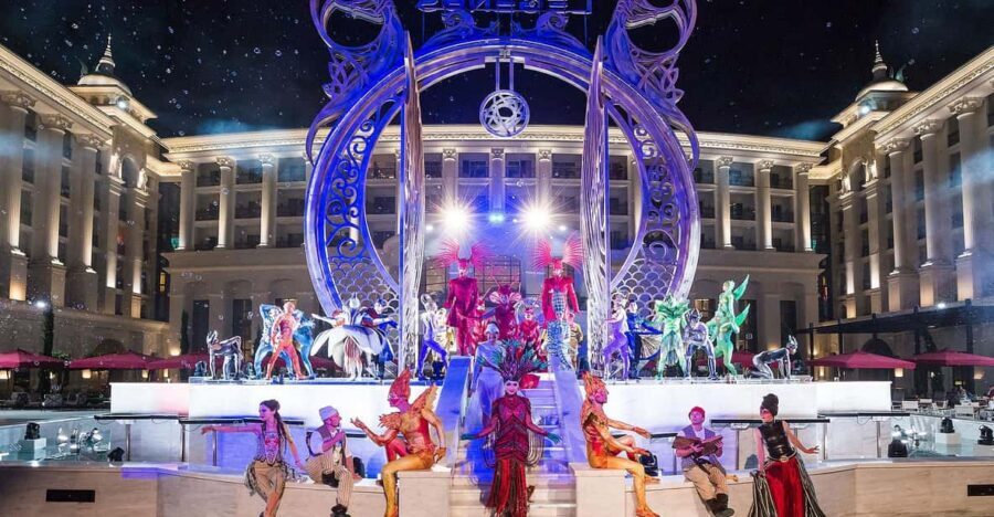 From Side: Land Of Legends Night Show With Transfer - Planning your 4 hours: how to get the most from the shuttle window