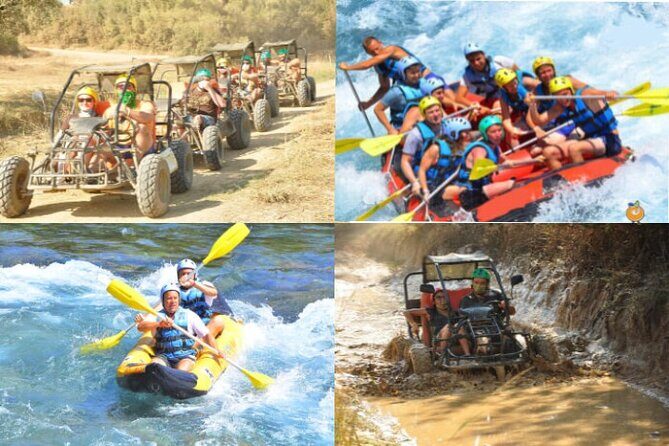 From Side: Rafting & Buggy Safari & Zıplayn with Lunch & Transfer - From Side to Köprülü Canyon: the trip is built for your time