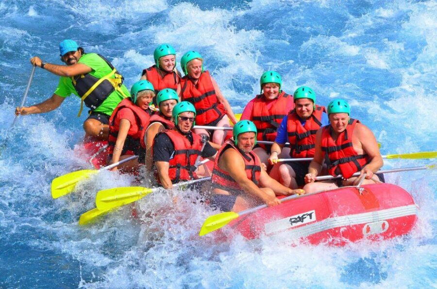 Full Day Rafting/Lunch With Köprülü Kanyon Visit - The Tazı Canyon cliff stop: your eyes get their turn