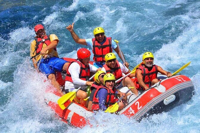 Full-Day Rafting, Ziplining, Quad and Buggy Adventure from Side/Manavgat - Ziplining: short but satisfying