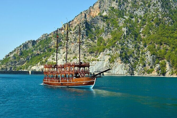 Green Canyon Boat Trip from Side - The 14 km Green Canyon cruise: where the day actually happens