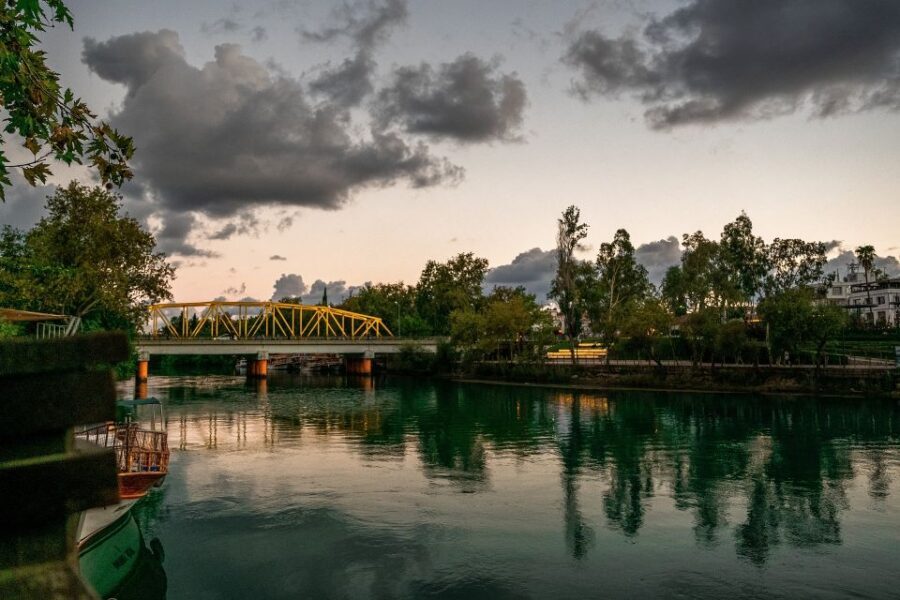 Manavgat River Cruise and Bazaar Tour w/ Lunch - River mouth swim stop: fun, but plan for the timing