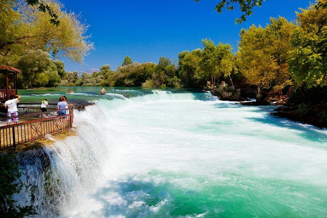 Manavgat River Cruise, Waterfalls and Market Tour from Side - The swim stop at the river mouth: where turtles show up and you cool off