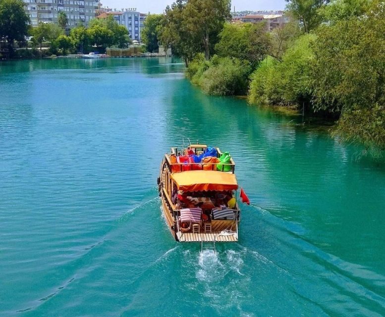 Manavgat River Cruise With Waterfall & Bazaar Tour - Swimming in the sea/river stop: bring what the day may ask for