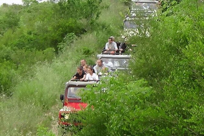 Mix. Tour (Jeep Safari and Boat Tour in Green Lake with Lunch) - What costs extra: drinks, photos, and the small waterfall fee