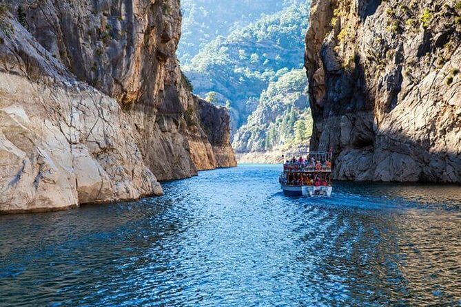 Side-Alanya: 5-Hour BoatTour inGreen Canyon with Lunch SoftDrinks - Key things to know before you go
